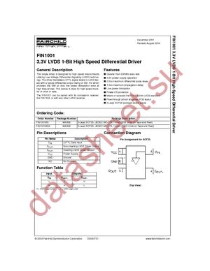 FIN1001M5X datasheet  